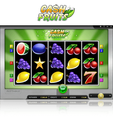 Merkur Cash Fruits Plus Spiel