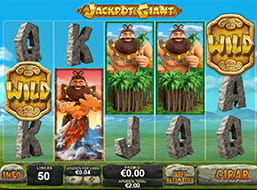 Pantalla principal de la tragaperras Jackpot Giant.